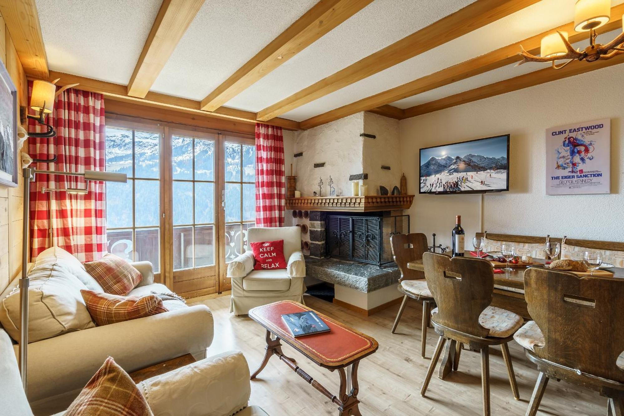 Chalet Bergkristall Wengen Zewnętrze zdjęcie