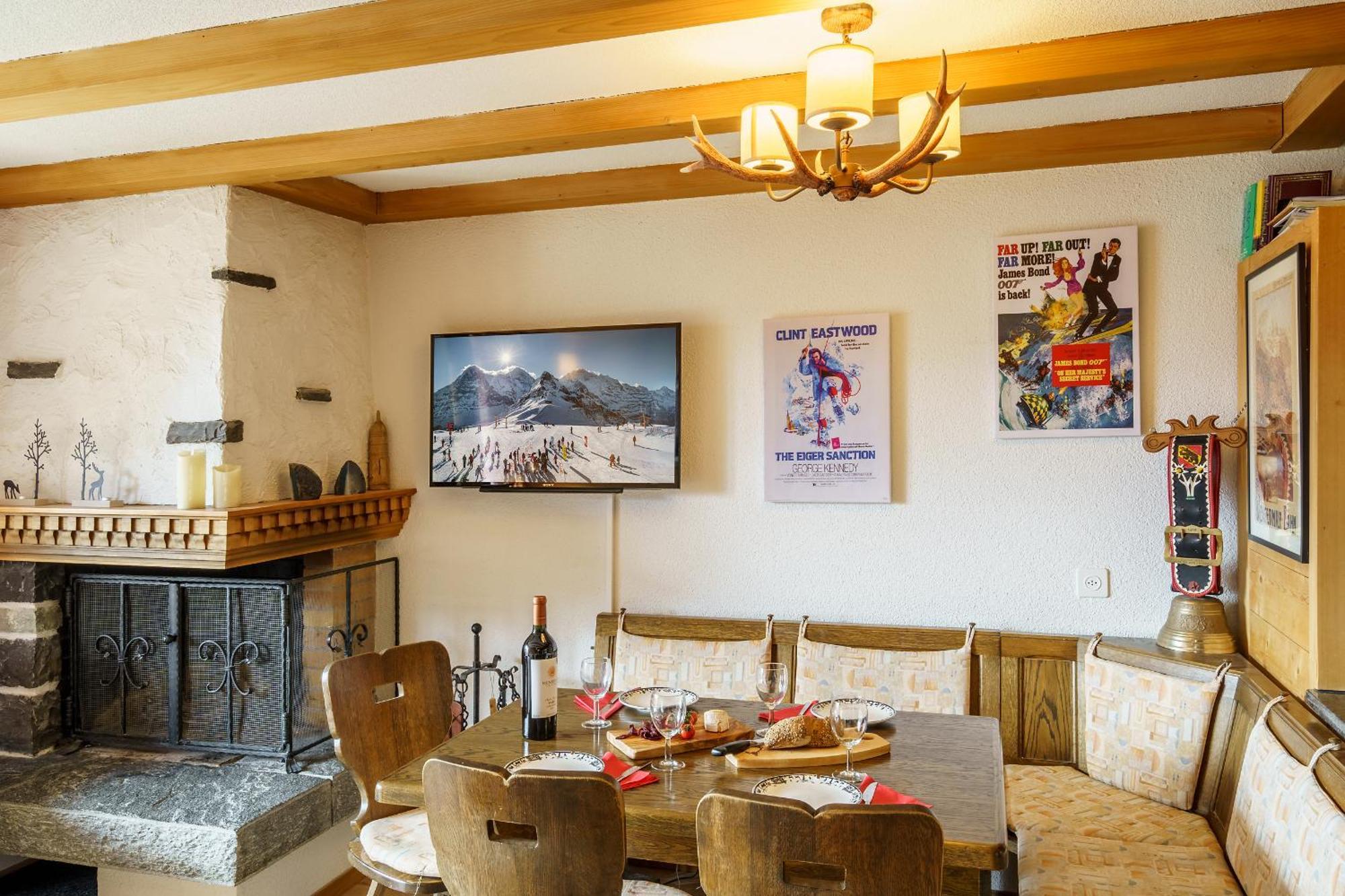 Chalet Bergkristall Wengen Zewnętrze zdjęcie