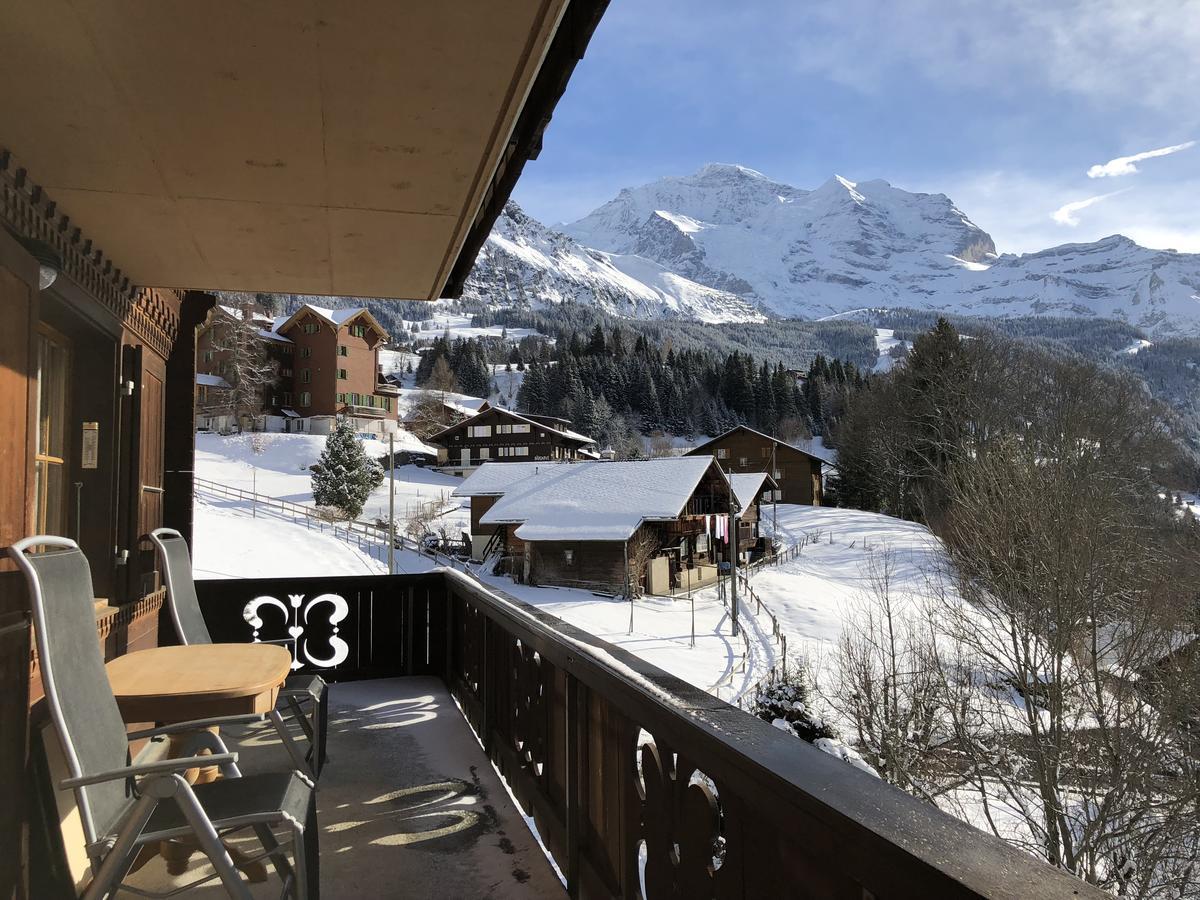 Chalet Bergkristall Wengen Zewnętrze zdjęcie